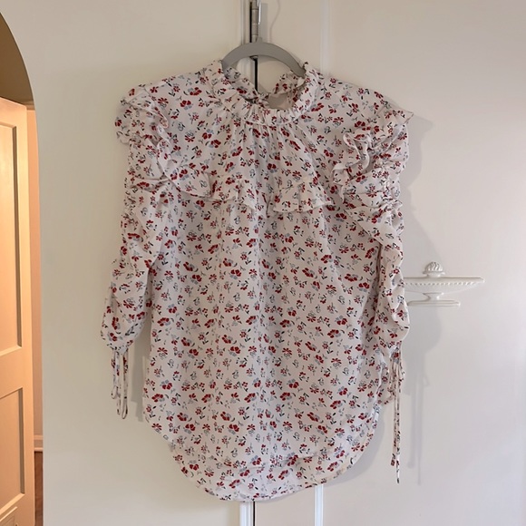 Veronica Bears Silk Top 0 - Picture 1 of 4